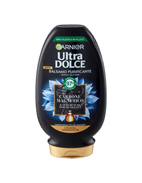 Ultra Dolce Balsamo 200ml - Carbone Magnetico - Cute Grassa Lunghezze Secche
